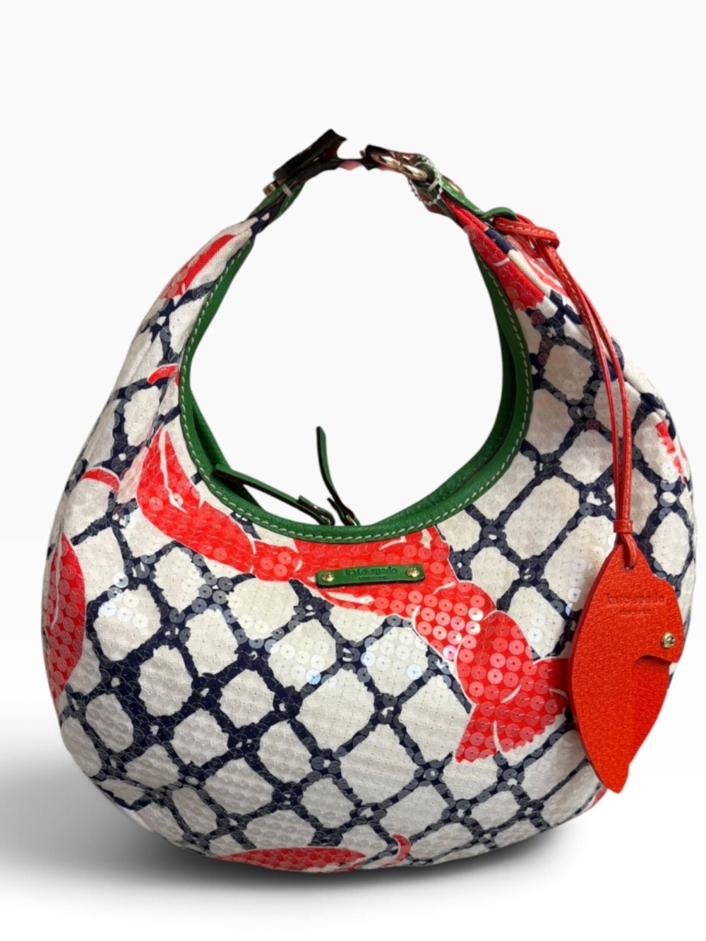Kate Spade New York limited edition Lobster Cape Cod Hobo bag